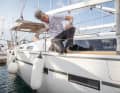 Check railing supports and bow and stern baskets