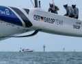 Das deutsche Team beim SailGP-Training in Neuseeland