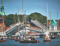 Die Klappbrücke Kappeln öffnet zu anderen Zeiten als die Jahre zuvor