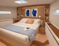 Mehr Zimmer als Kabine. Luxus pur in der Vorschiffkabine