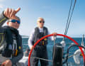 Sailing is best learnt on board. However, the individual topics can be covered in greater depth thanks to a colourful range of further training courses in winter