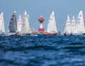 The Contenders are off and running at Kiel Week. After three races, Max Billerbeck was in a commanding lead