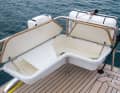 As a keen deep-sea angler, the owner is delighted to have boxes on the outside decks with a cutting board for filleting fish