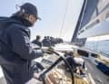Owner Sir Lindsay Owen-Jones at the wheel of "Magic Carpet e".