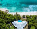 There are turtles and four villas for eight people on Cousine Island.