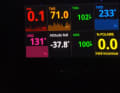 The Class 40 display on the German "Sign for Com" showed 71 knots at around 1.30 am. The wind rose to a good 80 knots in Lorient's La Base harbour