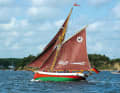 The over 90-year-old gaff cutter "Dagmar Aaen"
