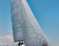 Membrane: The sails are made from individually bonded materials such as fibres, fabrics, foils and filaments from one or more parts. Membrane sails are lightweight, extremely profiled and the most expensive variant