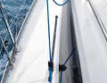 Delphia 34: There are also line-adjustable trolleys for the long rail