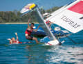 Ferienkurs an der Chiemsee-Yachtschule des Deutschen Hochseesportverbandes Hansa. Die Unterbringung gehört zum Angebot