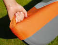 Robust: carrying straps at the bow and stern, which also hold the mooring lines