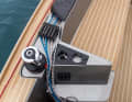 Redirected latches and a compartment for them ensure tidiness and one-handed convenience ...