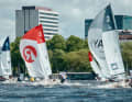 Le coup d'envoi en 2022 sur le lac Außenalster de Hambourg