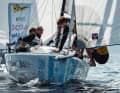 Das junge Team vom Münchner Yacht-Club schlug sich wacker, konnte aber den großen Vorsprung auf den NRV nicht halten