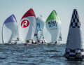Viel Wind gab es auf dem Bodensee nicht, leuchtendes Herbstwetter aber schon