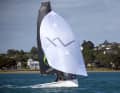 The laterally overhanging deck provides more pressure from the riding crew