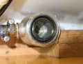 11. water connection and filter: The air-conditioning system requires its own filter and on-board breakthrough, which must be installed before the boat is filled with water