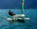 According to the shipyard, it can reach speeds of up to 23 knots. An enormous value for the 3.20 metre dinghy.