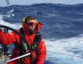Steuermann auf "Pen Duick VI"