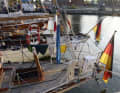 Die Flotte im Stadthafen von Neustadt.