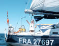 The 70-year-old finished in seventh place and was the last skipper to cross the finish line