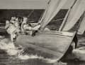Jugendwanderkutter im Sommer 1963 auf Tour in der Elbmündung