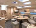 Three or four cabins with en-suite bathrooms can be added below deck