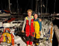Nach ihrer Mixed-Gala in Les Sables-d'Olonne: Melwin Fink und Estelle Greck