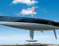 Ideal condition: The underwater hull is smooth, the appendages are cleanly profiled, and the rudder sits almost gap-free under the hull