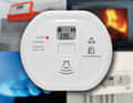335 ppm is too high, the detector sounds the alarm. Now it's time to get to safety. Lives saved for around 35 euros