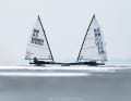 Four German sailors were among the more than 100 competitors at the start on Lake Winnebago in the US state of Wisconsin
