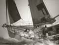 Der Rumpf von Joschkes „MACSF“ ist schon 15 Jahre alt, hat aber neue Foils. Mit diesem Boot will sie 2024 erneut zur Vendée Globe antreten