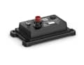 The central unit handles communication with the plotter and motor