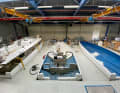 First mass-produced yacht whose hull can be fully recycled at the end of its service life. Sun Fast 30 OD in Beneteau's specialised shipyard Cheviré