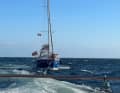 Das Rettungsboot Erria der SAR Ærø im Einsatz
