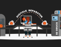 The process at Ersatzteildrucken.de: send in, scan, digital repair, 3D print and post back to the customer.