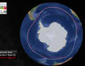 However, an important factor for a fast circumnavigation is the ice limit, here the shift of this during the last Vendée