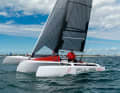 Corsair Pulse 600: A manoeuvrable and fast trimaran with good basic equipment, built in Vietnam. The boat does not have a slip cabin