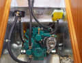 Machine motrice : contrôle visuel de la machine et important : avant et après l'essai de conduite, il est conseillé de jeter un coup d'œil sur le tableau de bord du moteur !