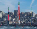 The SailGP as a spectator sport under sail.