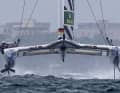 Das Germany SailGP Team im Golf von Tarent