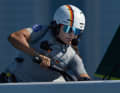 Sophie Steinlein zählte am Sonntag zur kleinen, aber feinen deutschen Crew, die mit den formidablen Rängen drei und zwei noch auf Platz fünf vorrückte