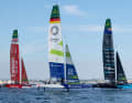The final trio from Cádiz: New Zealanders, Germans and Brits.