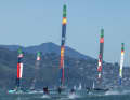 En route pour le SailGP à San Francisco.