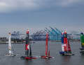 The Germany SailGP team will start from row two - a weakness that the new team around helmsman Erik Heil is working hard on