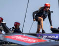Kahena Kunze in Action für das Team Rockwool Denmark.