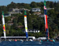 Der deutsche Top-Fotograf Felix Diemer hat die F50-Flotte direkt vor den Tribünen eingefangen.