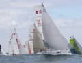 Felix Oberle (SUI 1028) made a strong start on his Maxi 6.50