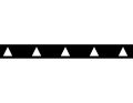 Flashing fire: abbreviated LFl for Long Flash. Darkness predominates, light phenomena lasting two seconds