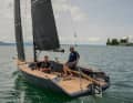 The open stern is visually attractive and also favourable for bathing.